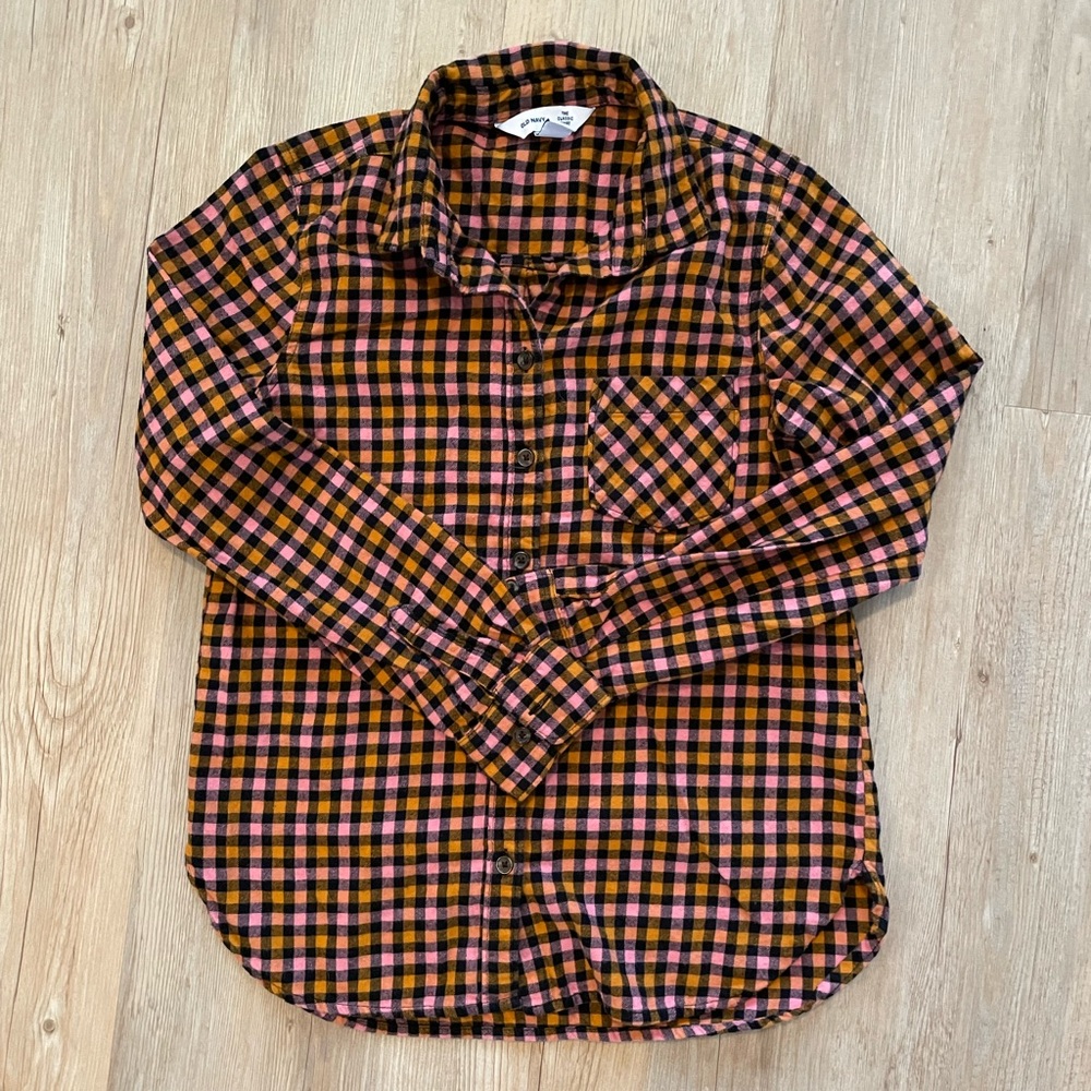 Old Navy classic flannel shirt